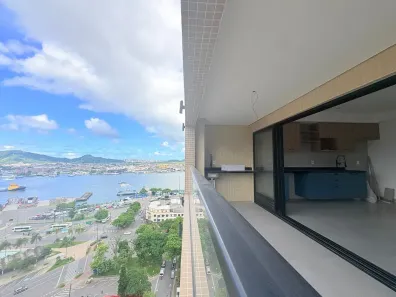 Apartamento com 2 Quartos para alugar, 65m² no Ponta da Praia, Santos
