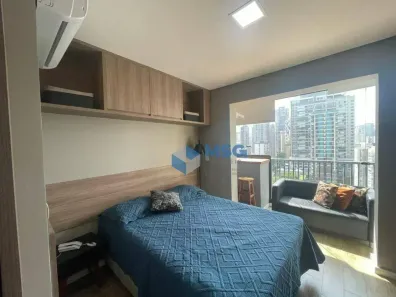 Apartamento com 1 Quarto para alugar, 25m² no Jardim das Acácias, São Paulo
