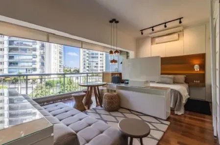 Apartamento com 1 Quarto à venda, 50m² no Tamboré, Santana de Parnaíba