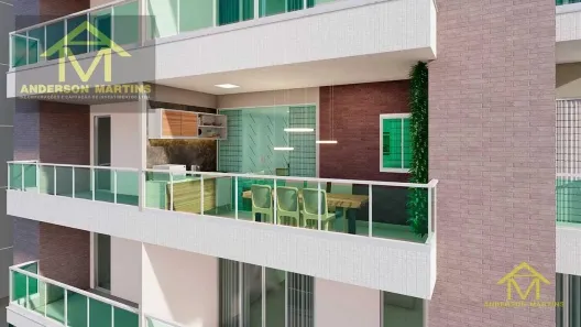 Apartamento com 2 Quartos à venda, 60m² no Coqueiral de Itaparica, Vila Velha