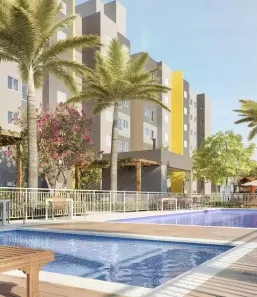 Apartamento com 2 Quartos à venda, 41m² no Jardim Amanda II, Hortolândia