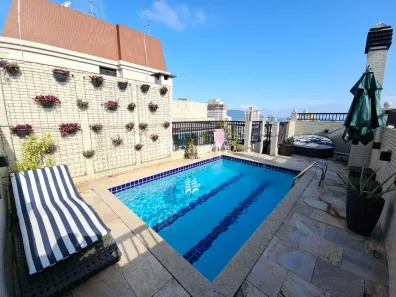 Cobertura com 4 Quartos à venda, 227m² no Pompéia, Santos