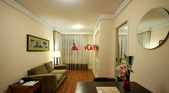 Flat com 1 Quarto à venda, 40m² no Brooklin Paulista, São Paulo