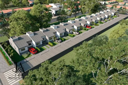 Casa de Condomínio com 2 Quartos à venda, 48m² no Loteamento Tarcila do Amaral, Campo Grande