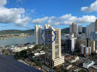 Sala Comercial para alugar, 135m² no Ponta da Praia, Santos