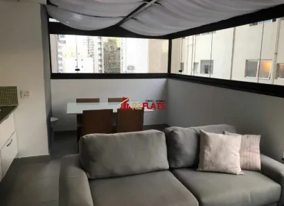 Apartamento com 1 Quarto para alugar, 53m² no Vila Olímpia, São Paulo