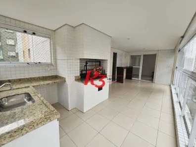 Apartamento com 3 Quartos à venda, 135m² no Embaré, Santos