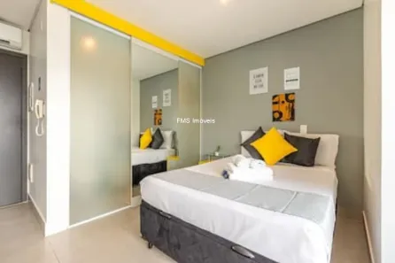 Apartamento com 1 Quarto para alugar, 25m² no Vila Olímpia, São Paulo