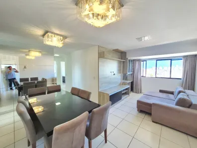Apartamento com 3 Quartos para alugar, 93m² no Lagoa Nova, Natal