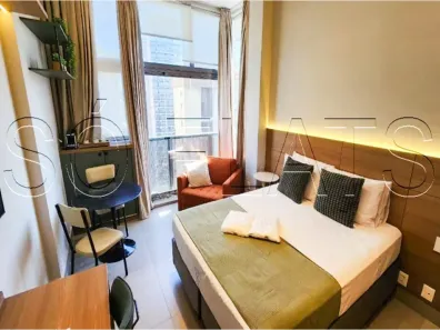 Flat com 1 Quarto à venda, 27m² no Moema, São Paulo