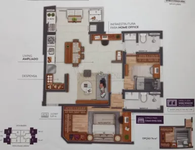 Apartamento com 3 Quartos à venda, 143m² no Jardim Satélite, São José dos Campos