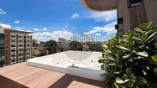 Apartamento com 1 Quarto à venda, 17m² no Mercês, Curitiba