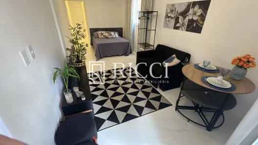 Kitnet com 1 Quarto à venda, 40m² no Gonzaga, Santos