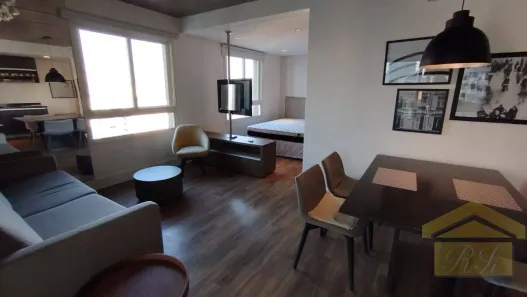 Apartamento com 1 Quarto para alugar, 62m² no Cidade Monções, São Paulo