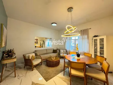 Apartamento com 3 Quartos à venda, 104m² no Campo Grande, Santos