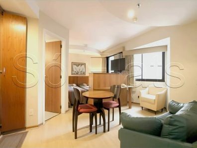Flat com 1 Quarto à venda, 30m² no Brooklin Paulista, São Paulo