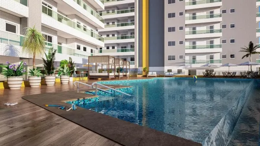 Apartamento com 2 Quartos à venda, 89m² no Maracanã, Praia Grande