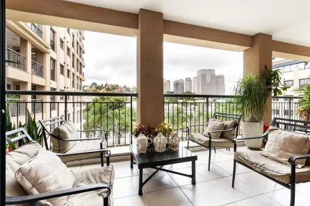 Apartamento com 4 Quartos para alugar, 209m² no Jardim Panorama, São Paulo