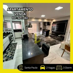 Apartamento com 3 Quartos à venda, 85m² no Santa Paula, São Caetano do Sul
