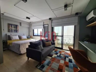 Apartamento com 1 Quarto para alugar, 34m² no Mirandópolis, São Paulo
