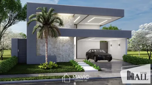 Casa de Condomínio com 3 Quartos à venda, 253m² no Loteamento Recanto do Lago, São José do Rio Preto
