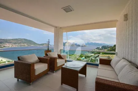 Casa de Condomínio com 5 Quartos à venda, 570m² no São Francisco, Niterói