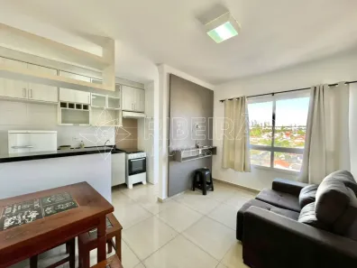 Apartamento com 1 Quarto para alugar, 36m² no Residencial Flórida, Ribeirão Preto
