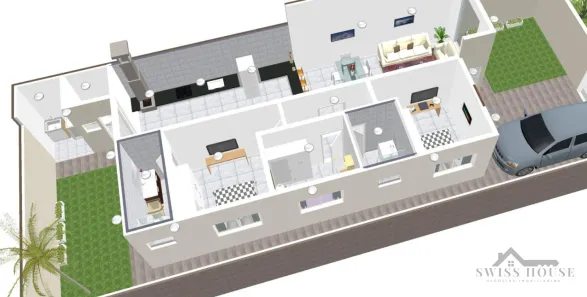 Casa com 3 Quartos à venda, 85m² no Parque Vasconcellos, Hortolândia