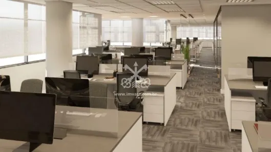 Sala Comercial para alugar, 320m² no Cidade Monções, São Paulo