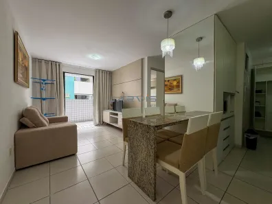 Apartamento com 1 Quarto para alugar, 42m² no Ponta Verde, Maceió