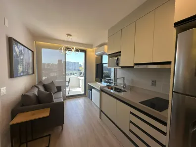 Flat com 1 Quarto para alugar, 40m² no Campo Belo, São Paulo