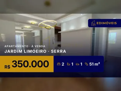 Apartamento com 2 Quartos à venda, 51m² no Jardim Limoeiro, Serra