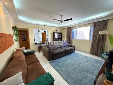 Apartamento com 2 Quartos à venda, 90m² no Marapé, Santos