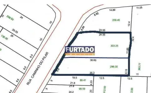 Lote/Terreno à venda, 599m² no Vila Gilda, Santo André