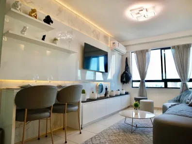 Apartamento com 1 Quarto para alugar, 37m² no Candeias, Jaboatão dos Guararapes