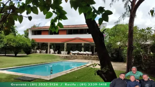 Casa de Condomínio com 5 Quartos à venda, 444m² no Casa Amarela, Recife