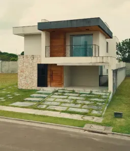 Casa de Condomínio com 5 Quartos para alugar, 270m² no Jardim Limoeiro, Camaçari