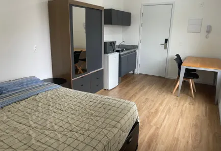 Apartamento com 1 Quarto para alugar, 29m² no Santo Amaro, São Paulo