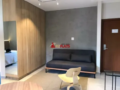 Flat com 1 Quarto para alugar, 43m² no Jardim Europa, São Paulo