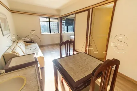 Flat com 1 Quarto para alugar, 32m² no Cidade Monções, São Paulo