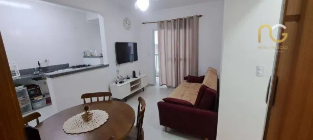 Apartamento com 1 Quarto à venda, 44m² no Canto do Forte, Praia Grande