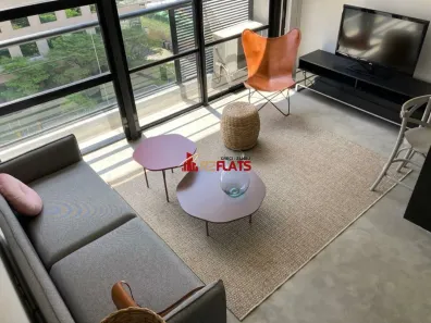 Flat com 1 Quarto para alugar, 42m² no Vila Nova Conceição, São Paulo
