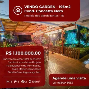 Apartamento com 3 Quartos à venda, 195m² no Recreio dos Bandeirantes, Rio de Janeiro