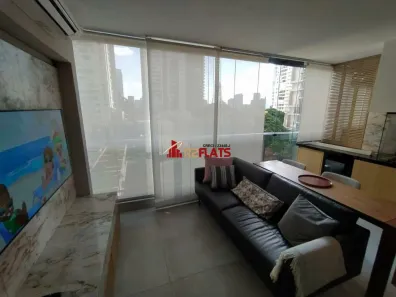 Apartamento com 2 Quartos para alugar, 83m² no Cidade Monções, São Paulo