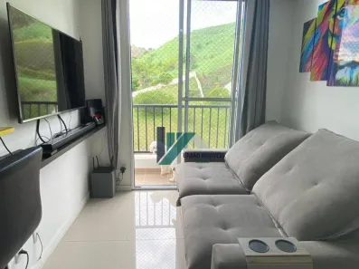 Apartamento com 2 Quartos à venda, 48m² no Covanca, São Gonçalo