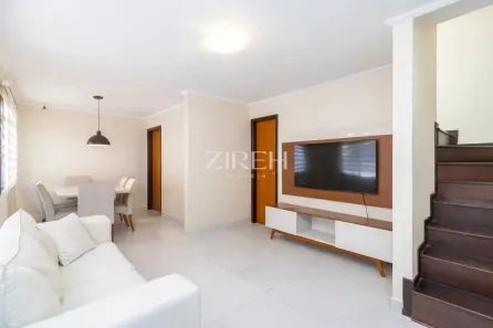 Casa de Condomínio com 3 Quartos à venda, 134m² no Santo Inácio, Curitiba