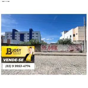 Lote/Terreno à venda, 500m² no Sandra Cavalcante, Campina Grande