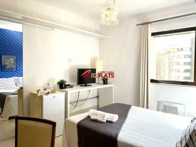Flat com 1 Quarto para alugar, 47m² no Jardim Paulista, São Paulo