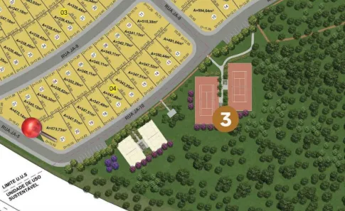 Lote/Terreno à venda, 571m² no Jardins Amsterdã, Goiânia
