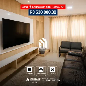 Casa com 2 Quartos à venda, 125m² no dos Pires (Caucaia do Alto), Cotia
